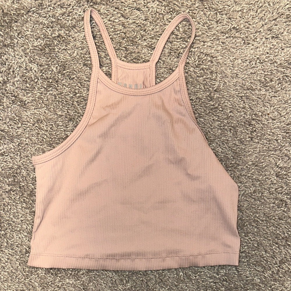 NOBULL Women's Blush Ribbed Tank Top